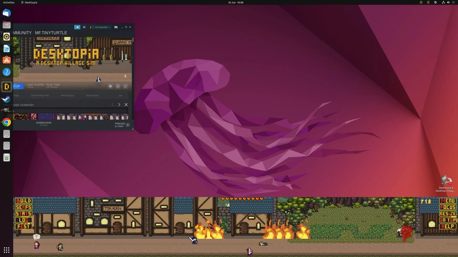 Desktopia: A Desktop Village Simulator görsel 6