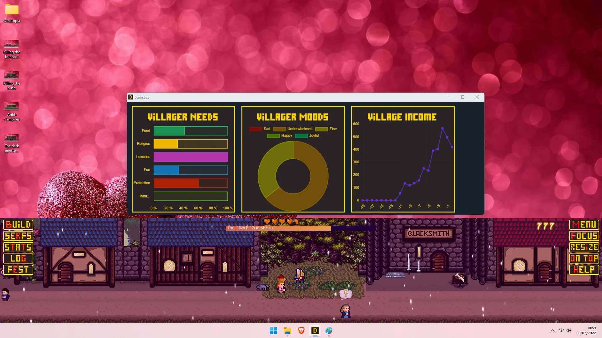 Desktopia: A Desktop Village Simulator görsel 8