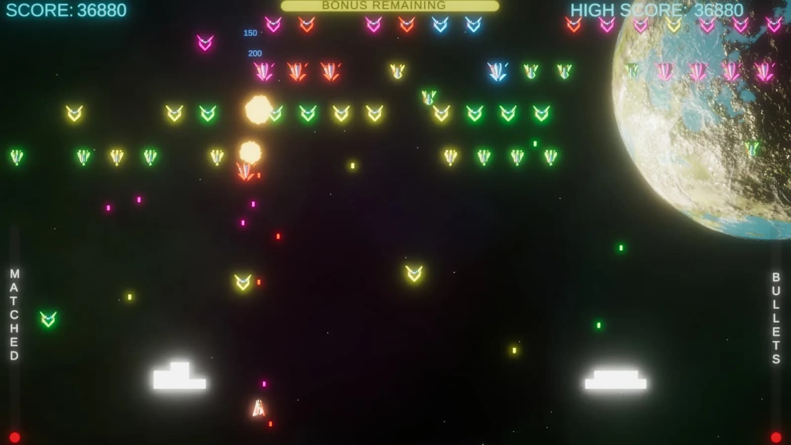 Neon Invaders görsel 3