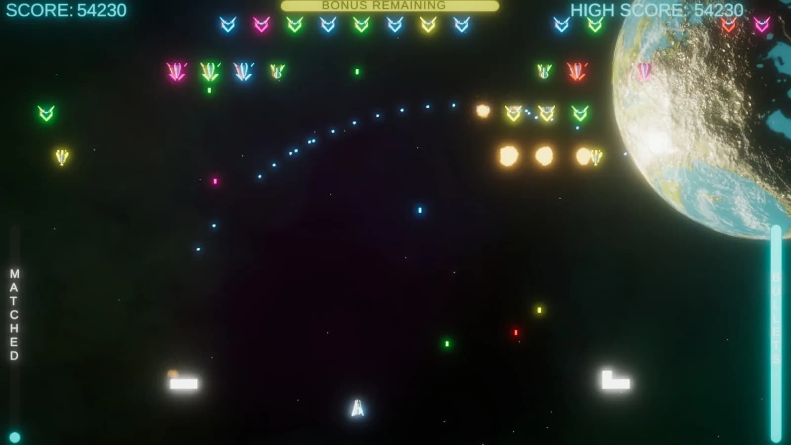 Neon Invaders görsel 5