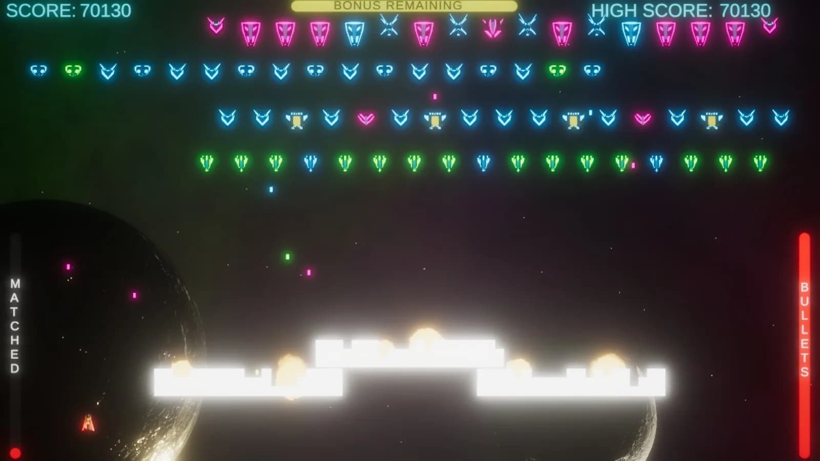 Neon Invaders görsel 7