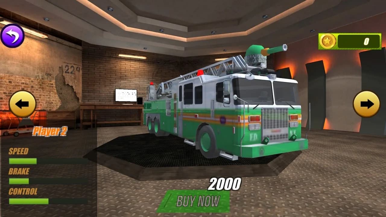 Fire Truck Simulator görsel 2