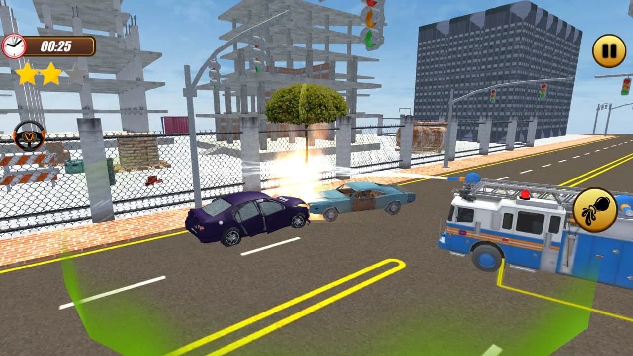 Fire Truck Simulator görsel 3