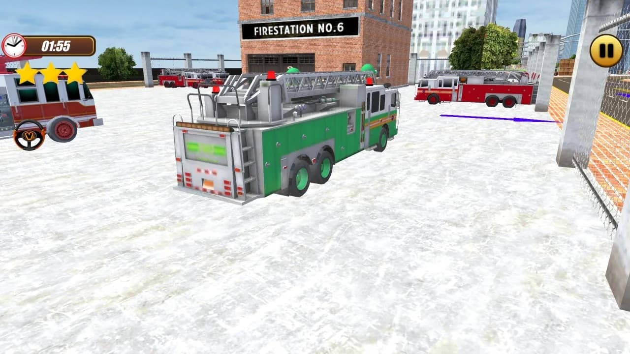 Fire Truck Simulator görsel 5