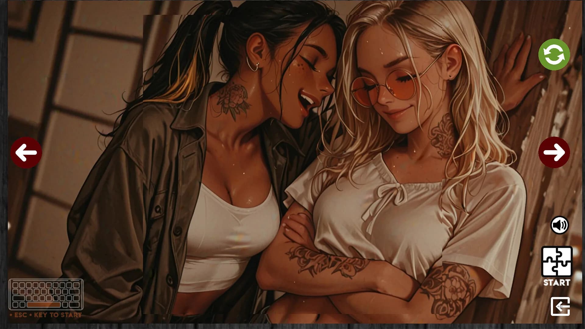 Two Hot Chicks: an Erotica Porn Space Orgy! görsel 2