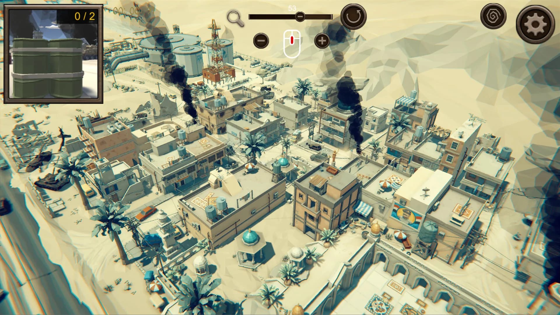 Hidden Desert War Top-Down 3D görsel 5