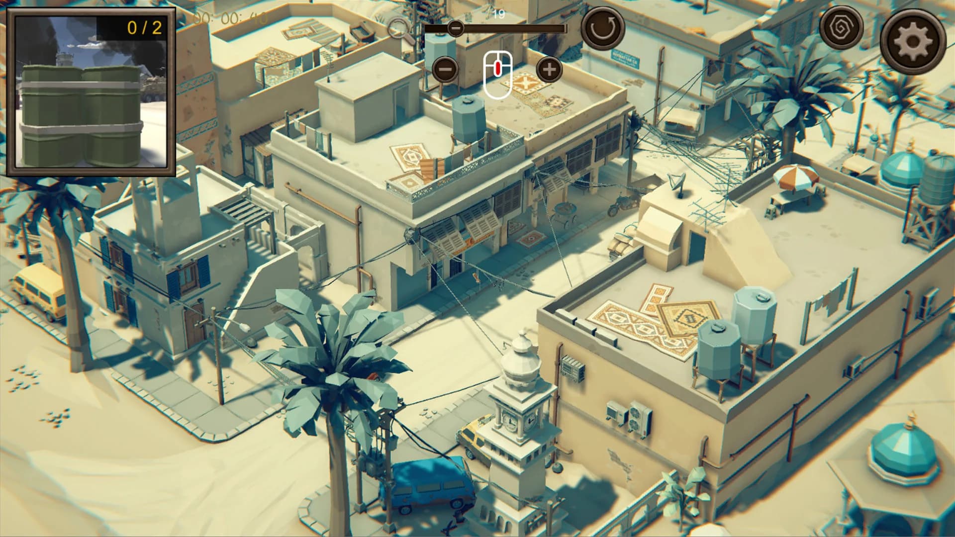 Hidden Desert War Top-Down 3D görsel 6