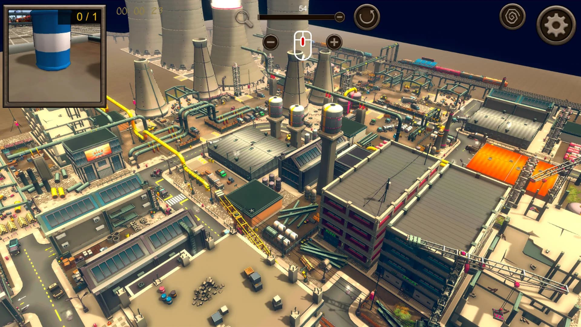 Hidden Industries Top-Down 3D görsel 4