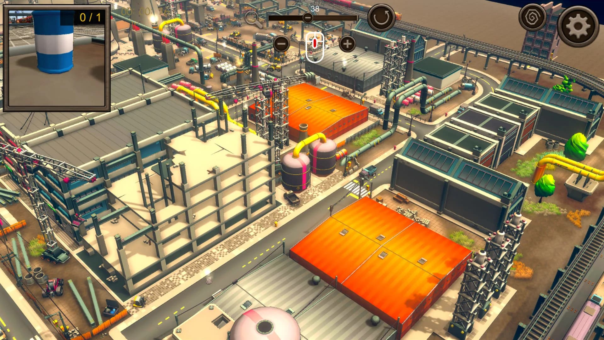 Hidden Industries Top-Down 3D görsel 6