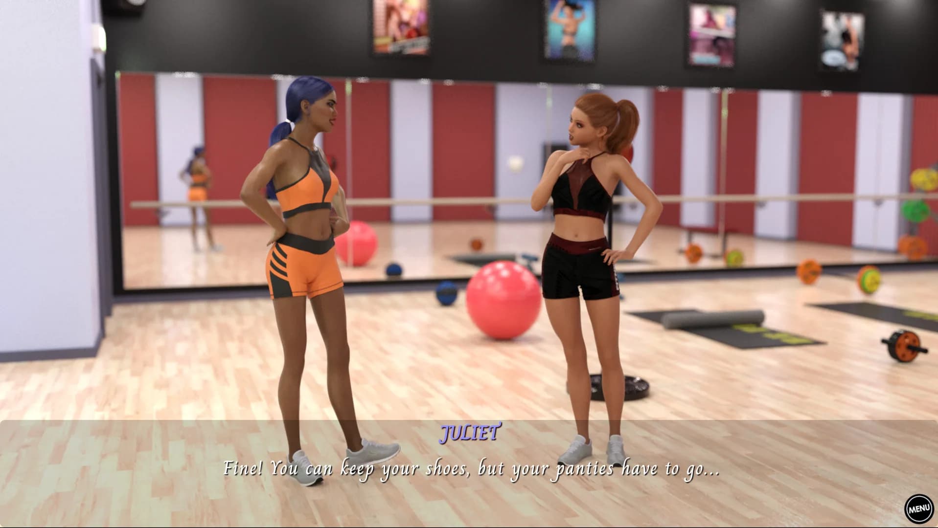 Futanari Sex - The Gym görsel 2