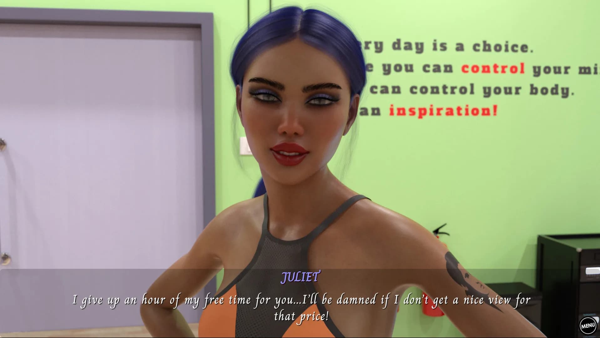 Futanari Sex - The Gym görsel 3