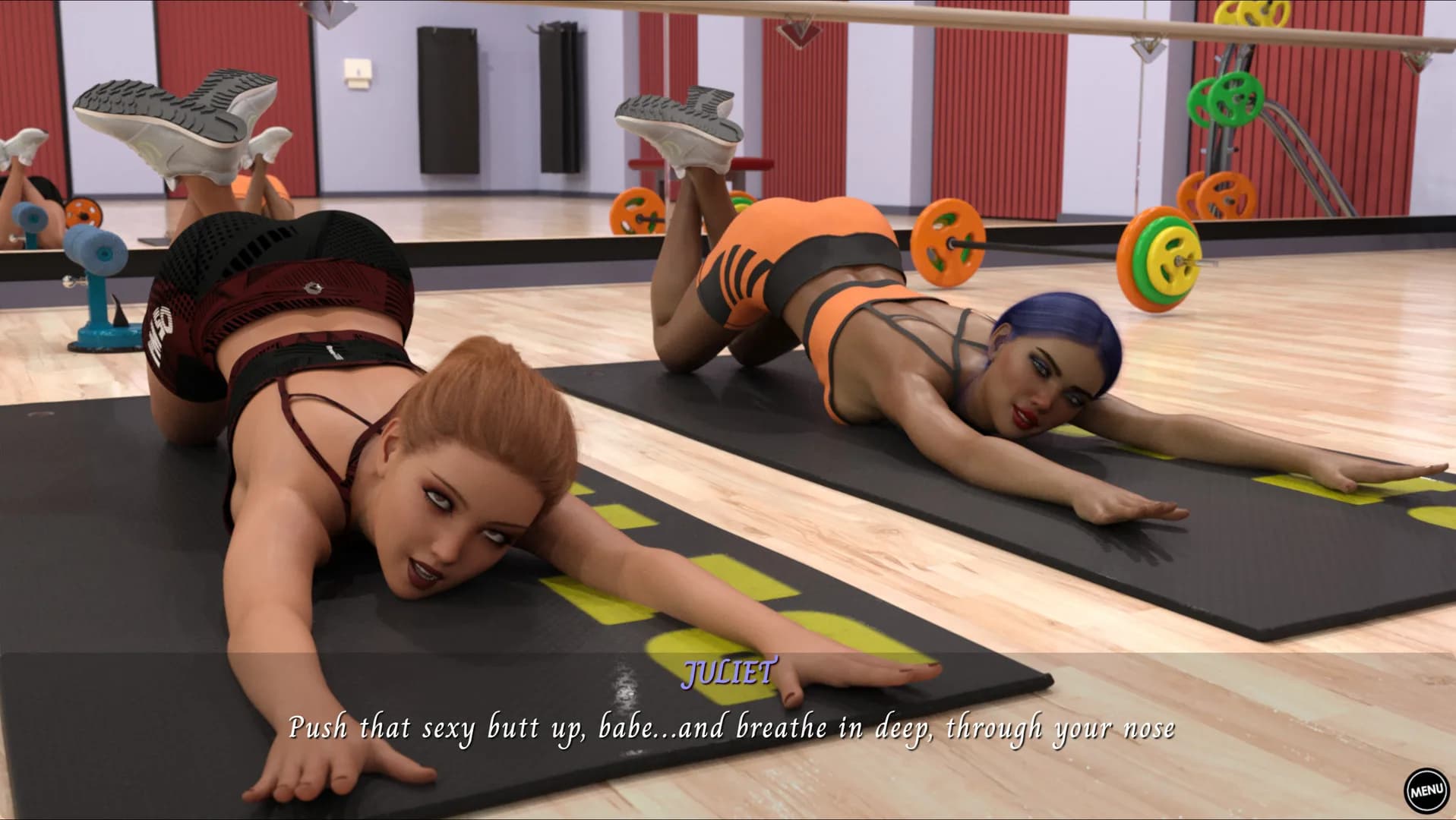 Futanari Sex - The Gym görsel 4