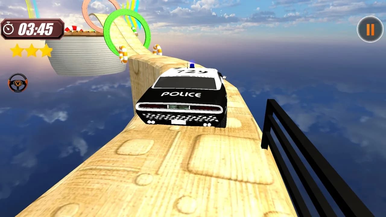 Stunts Contest Police Car görsel 2