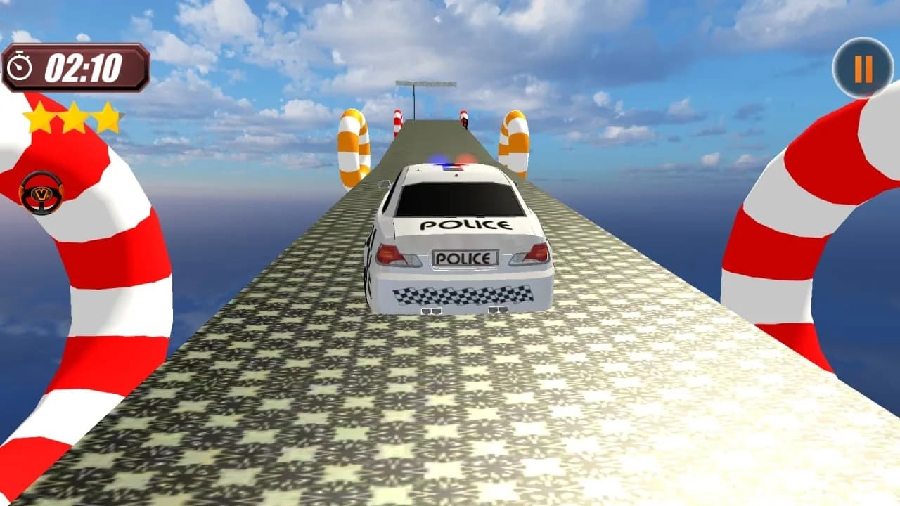 Stunts Contest Police Car görsel 3