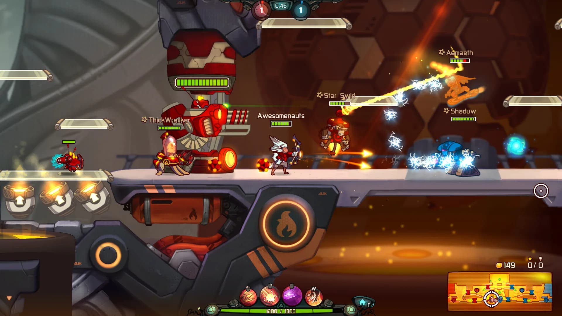 Awesomenauts görsel 4