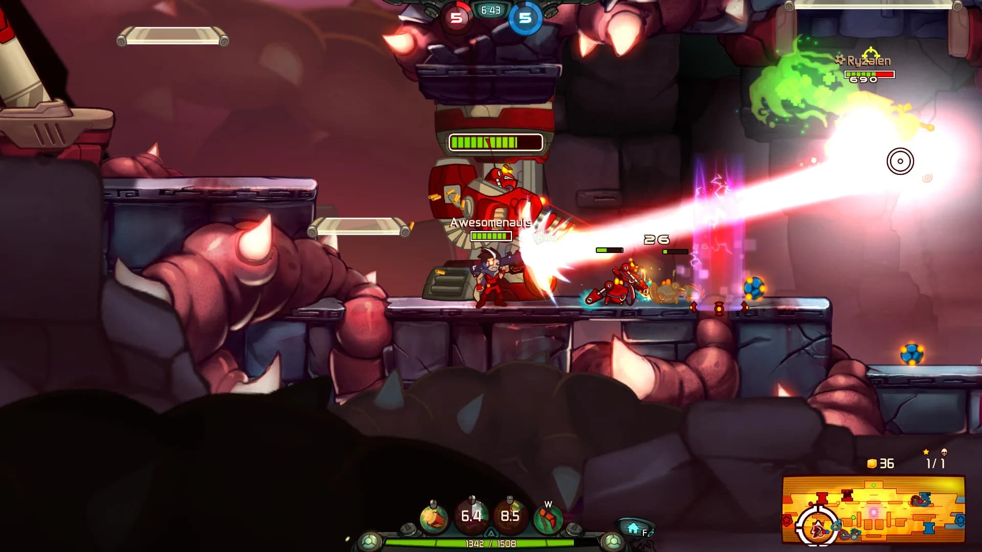 Awesomenauts görsel 7
