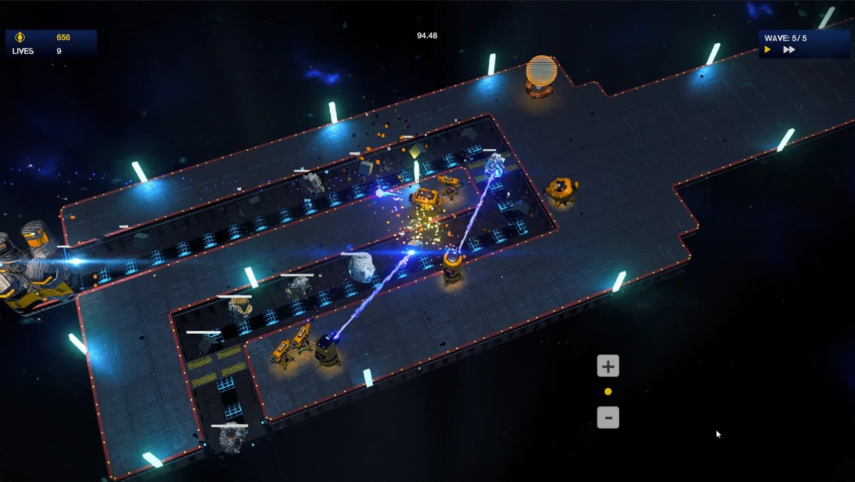 Space gold rush TD görsel 4