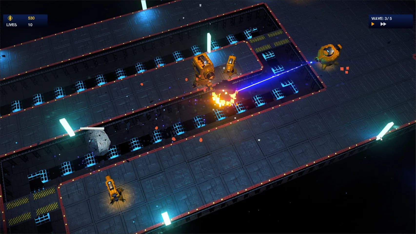 Space gold rush TD görsel 5