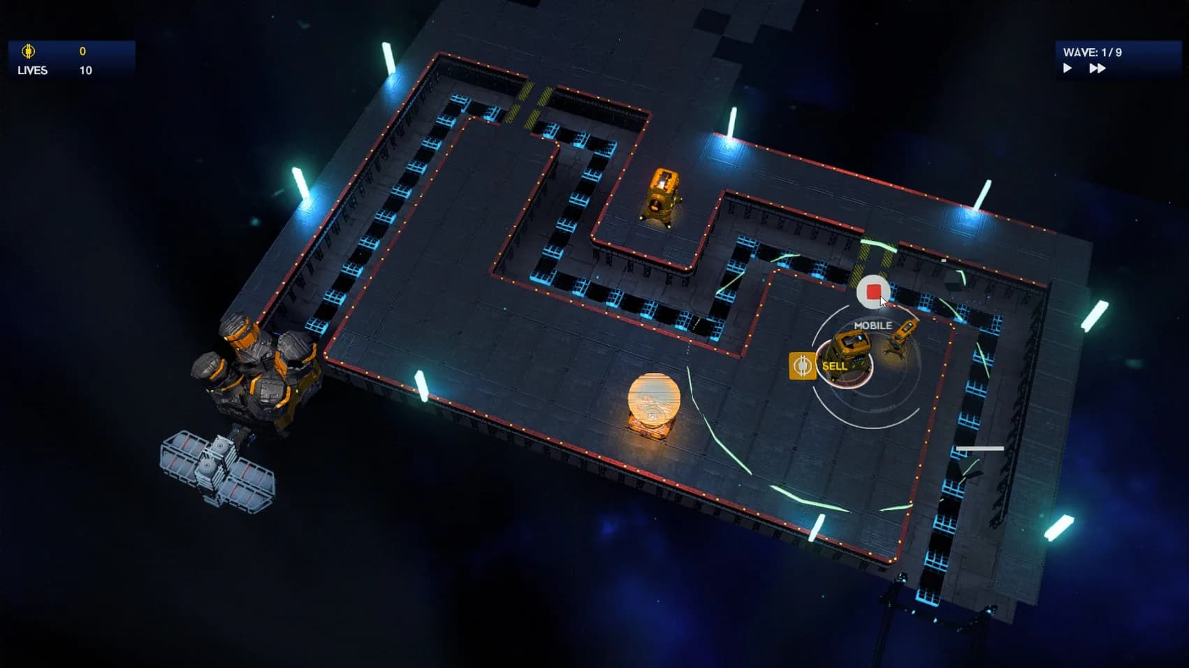 Space gold rush TD görsel 6
