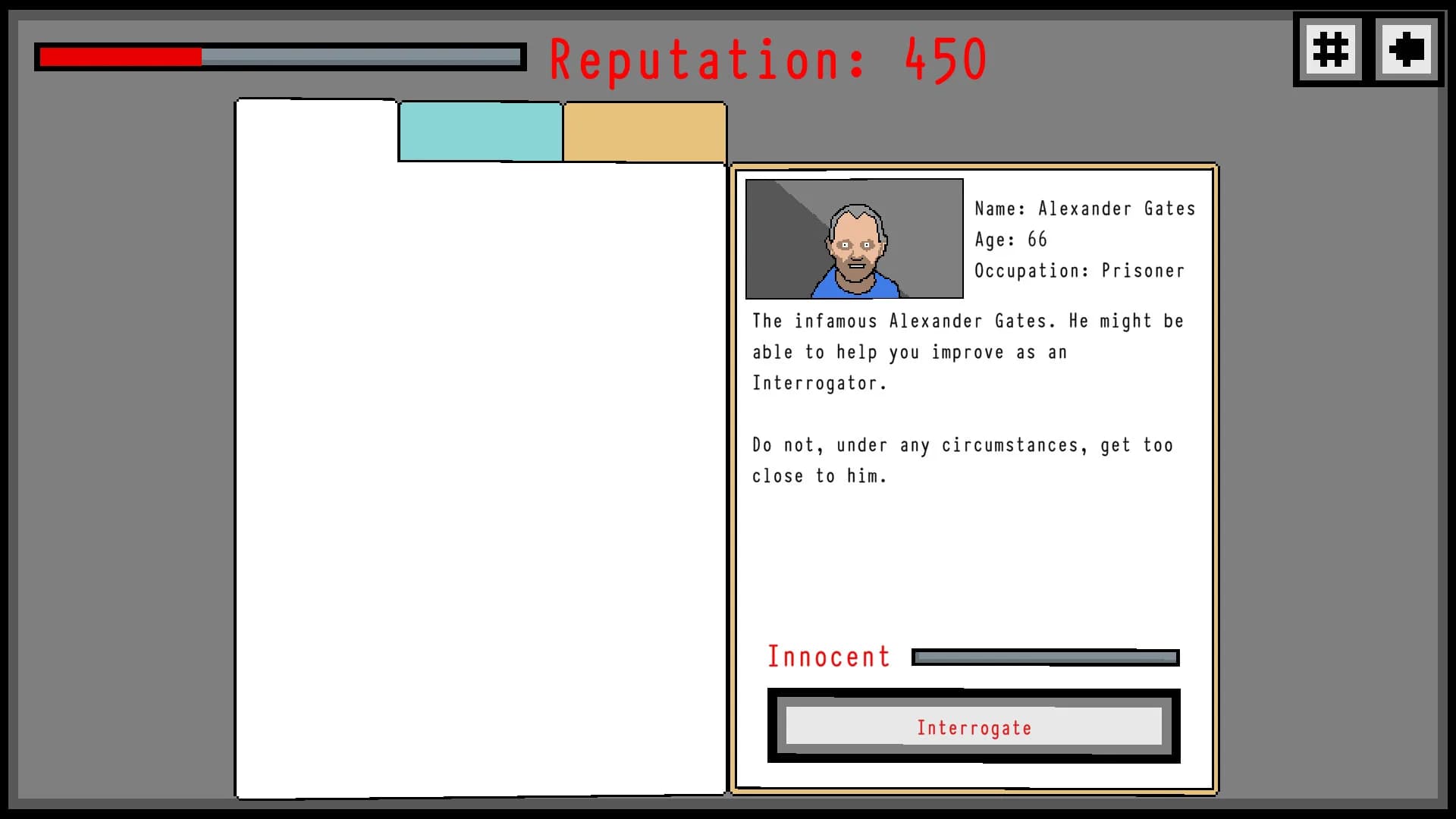 Interrogation Simulator görsel 5