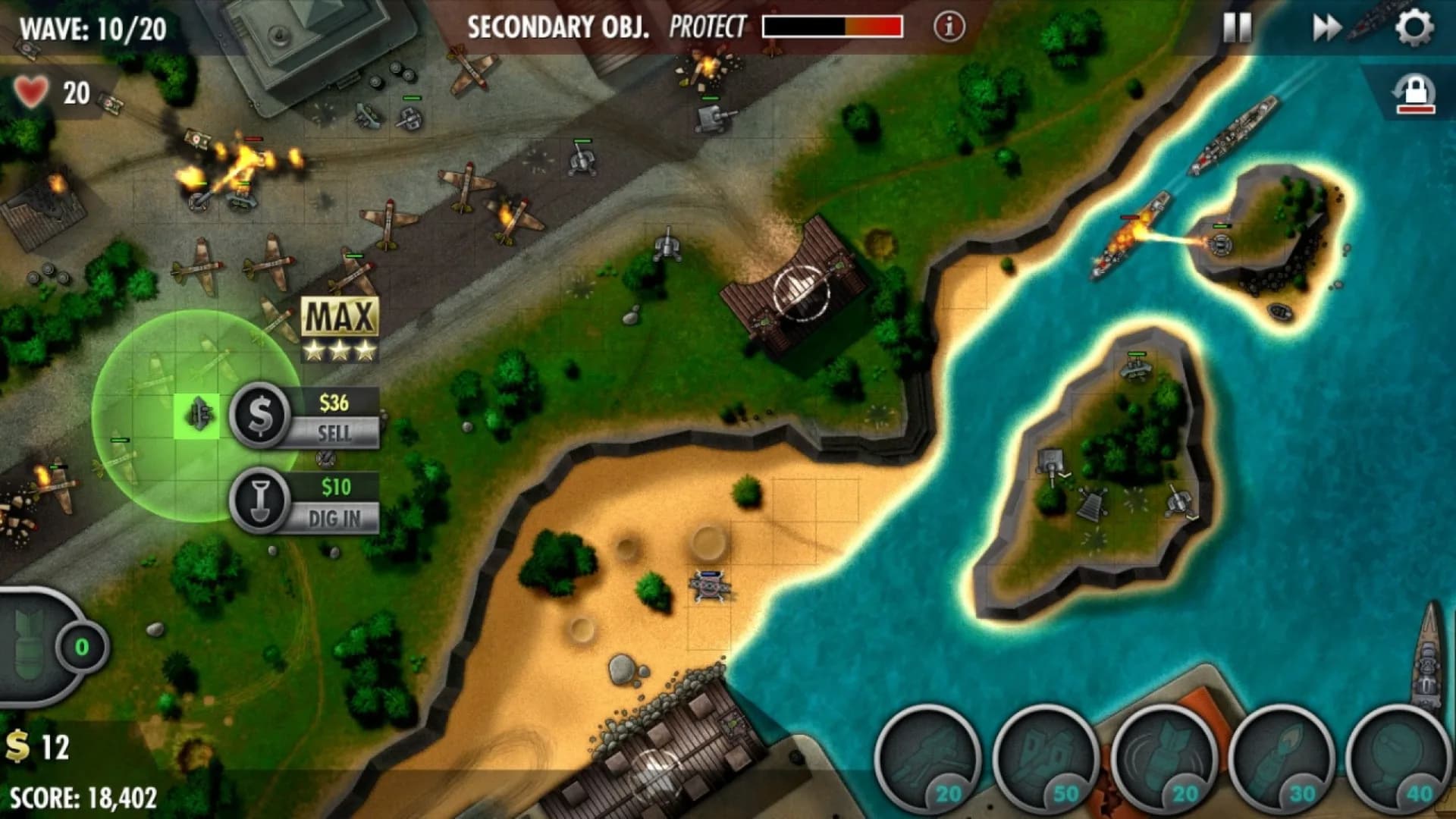 iBomber Defense Pacific görsel 5