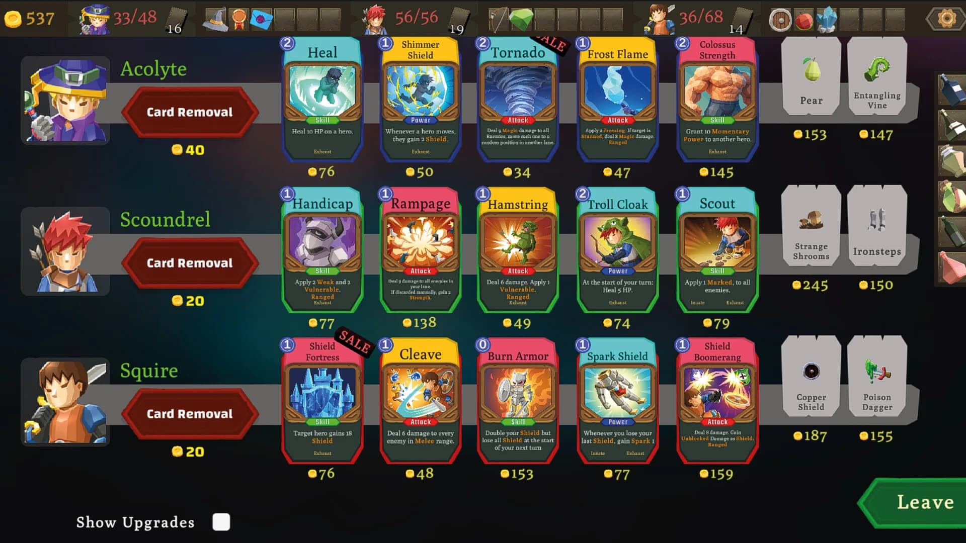 Ragtag Heroes : CO-OP Deckbuilder görsel 4