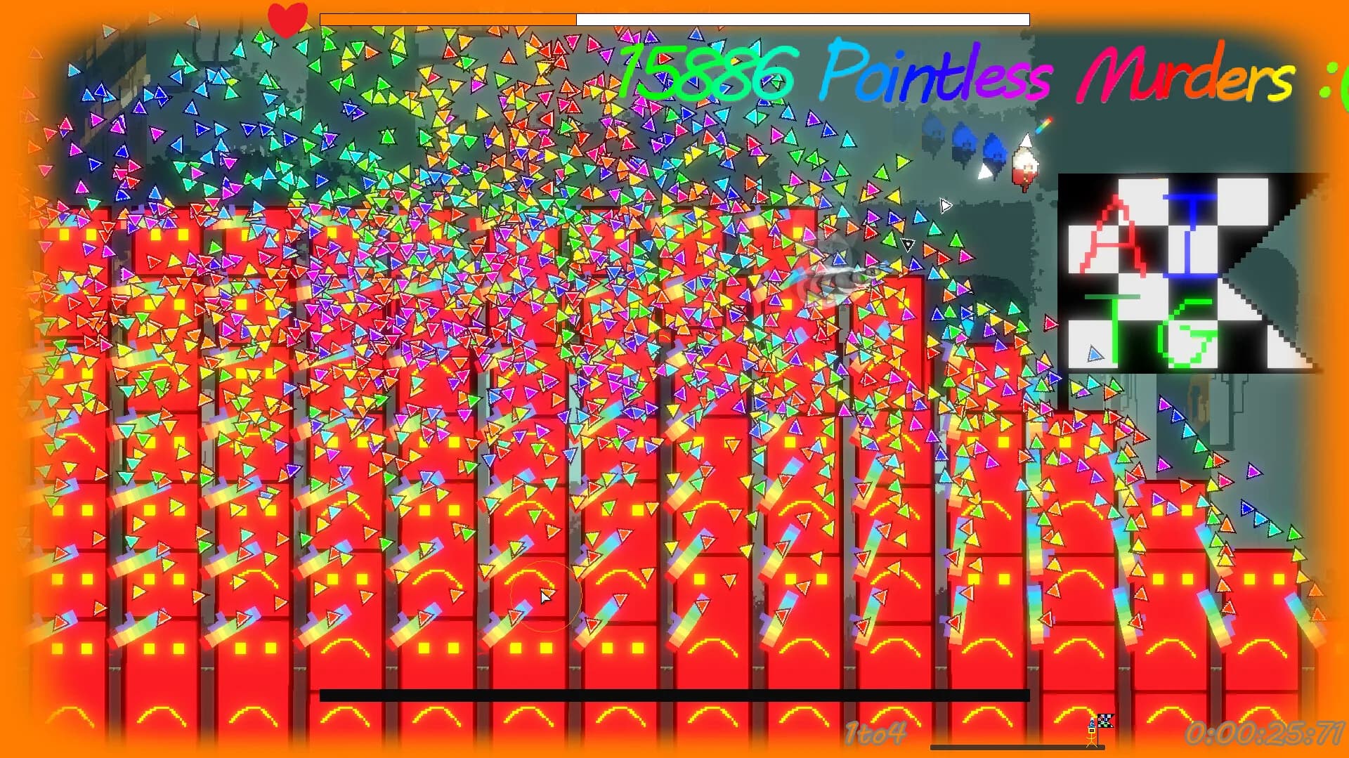 A2C:Ayry seems to be playtesting a 2D runner shooter from Cci görsel 5
