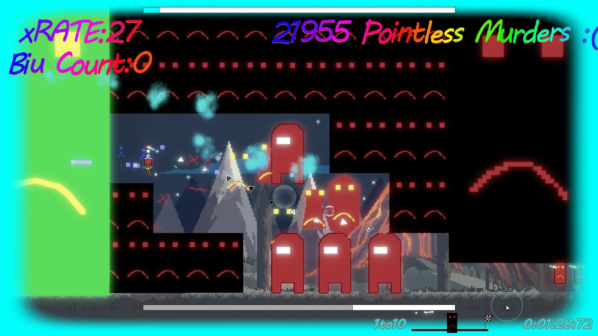 A2C:Ayry seems to be playtesting a 2D runner shooter from Cci görsel 8