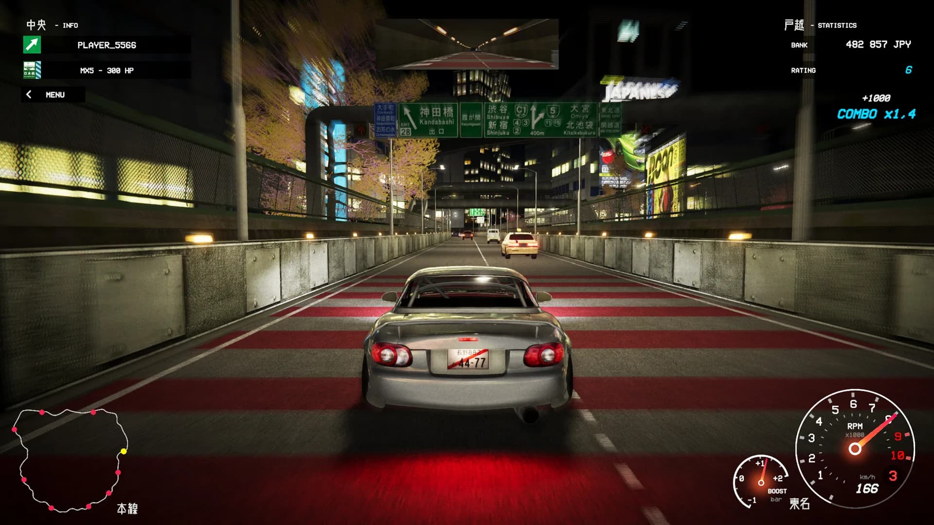 Kanjozoku Game レーサー Online Street Racing & Drift görsel 14