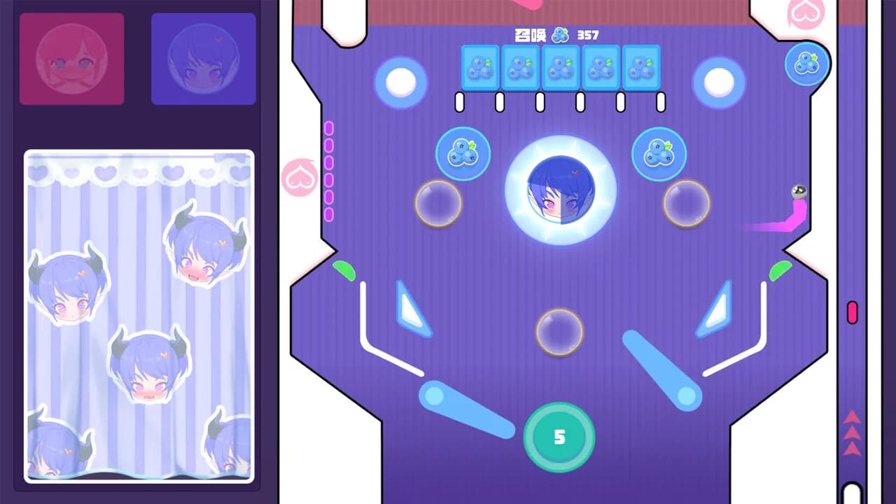 少女妖精弹珠台 Elf Girl Pinball görsel 12