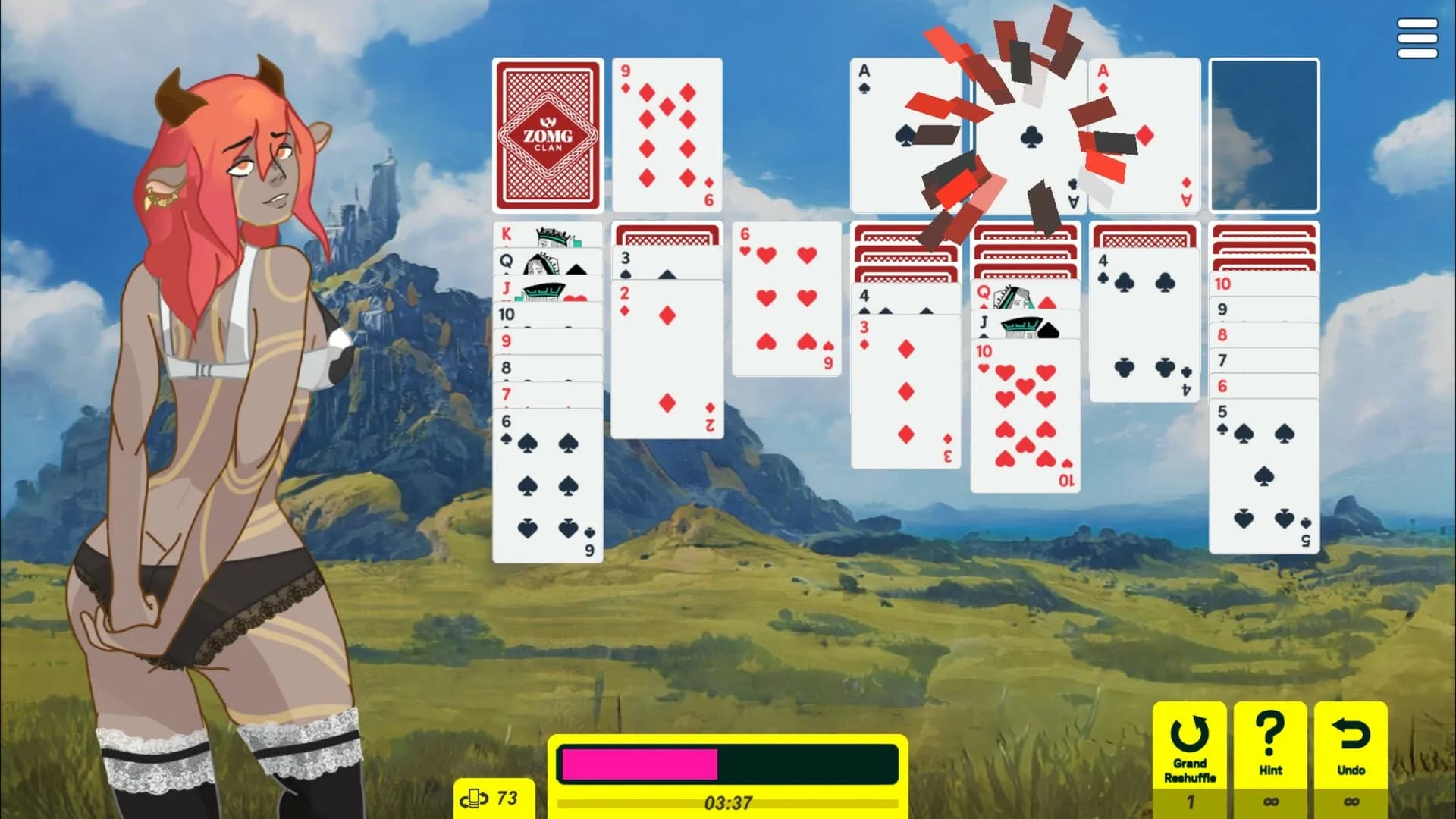Waifu Klondike Solitaire görsel 3