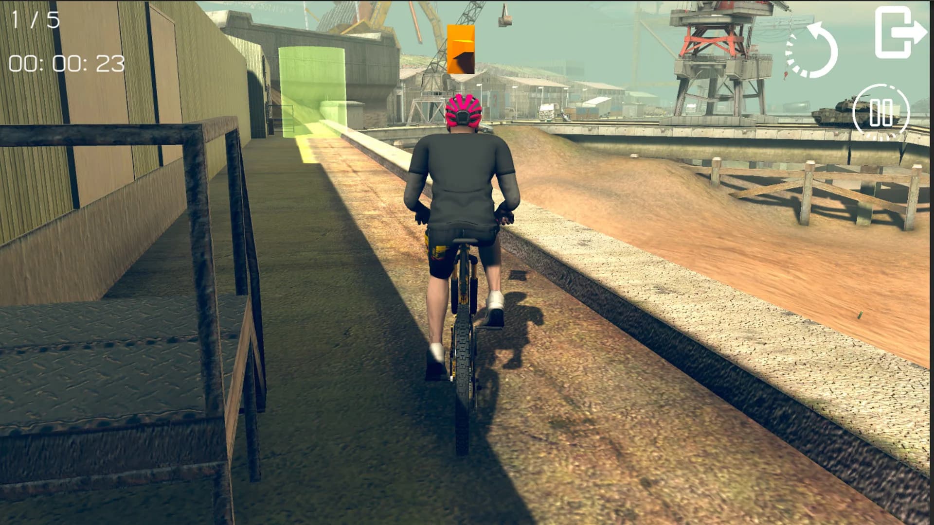 Bicycle Challenge - Wastelands görsel 4