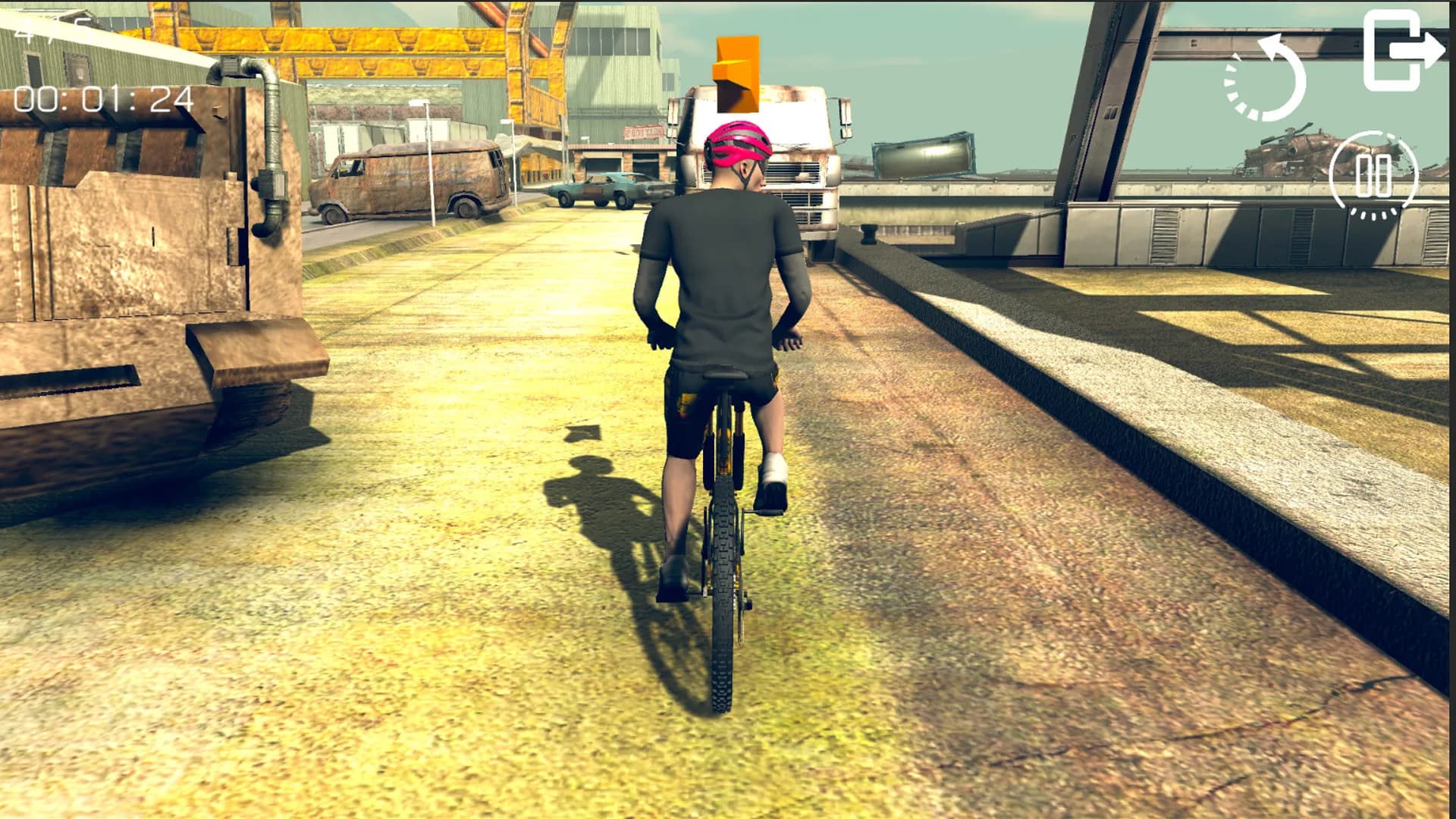Bicycle Challenge - Wastelands görsel 5