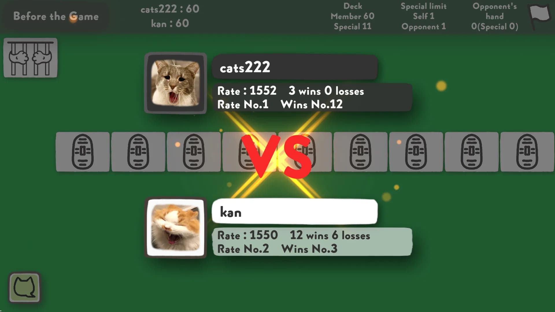 Cats Yakuza - Online card game görsel 2