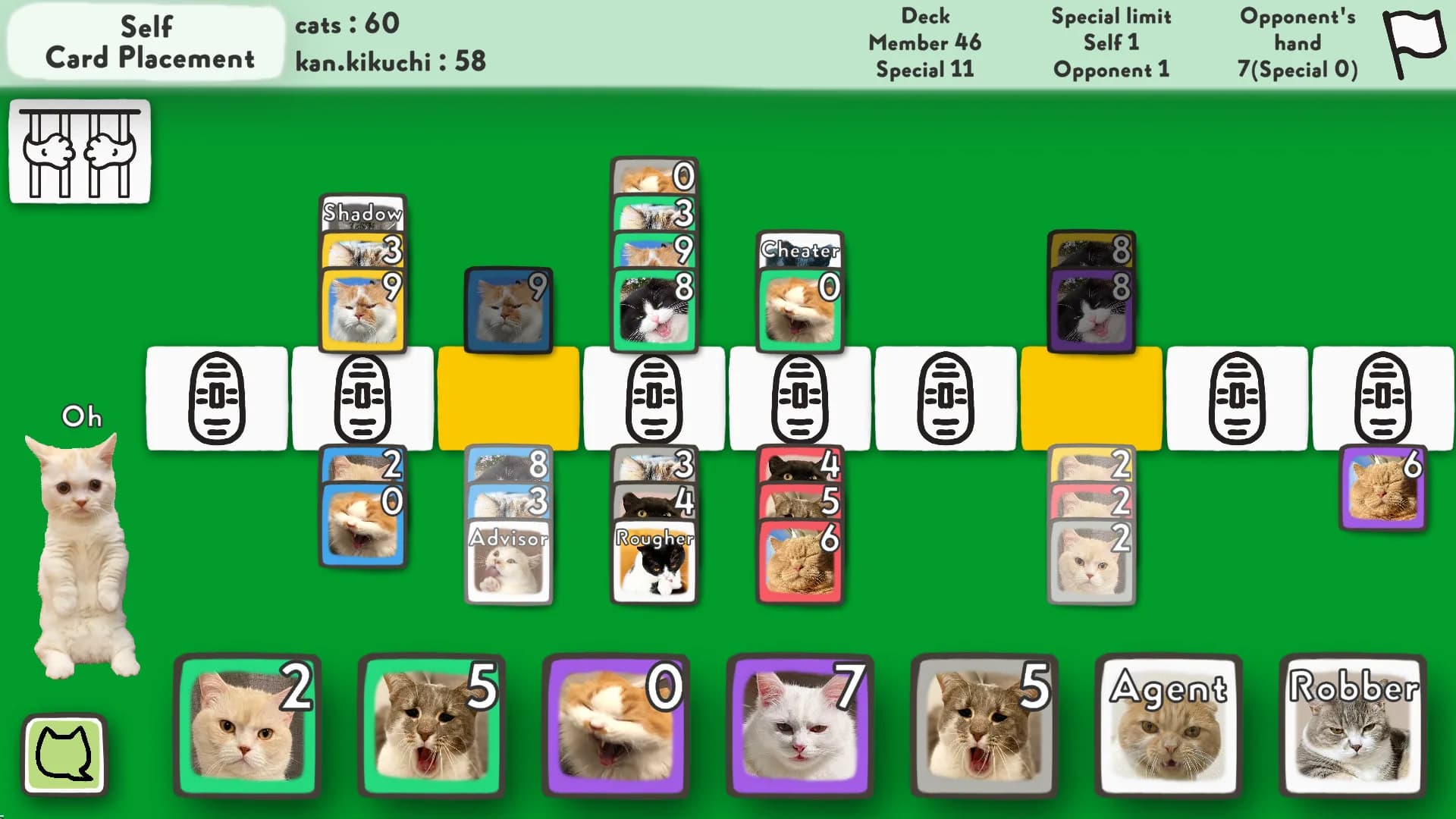 Cats Yakuza - Online card game görsel 4