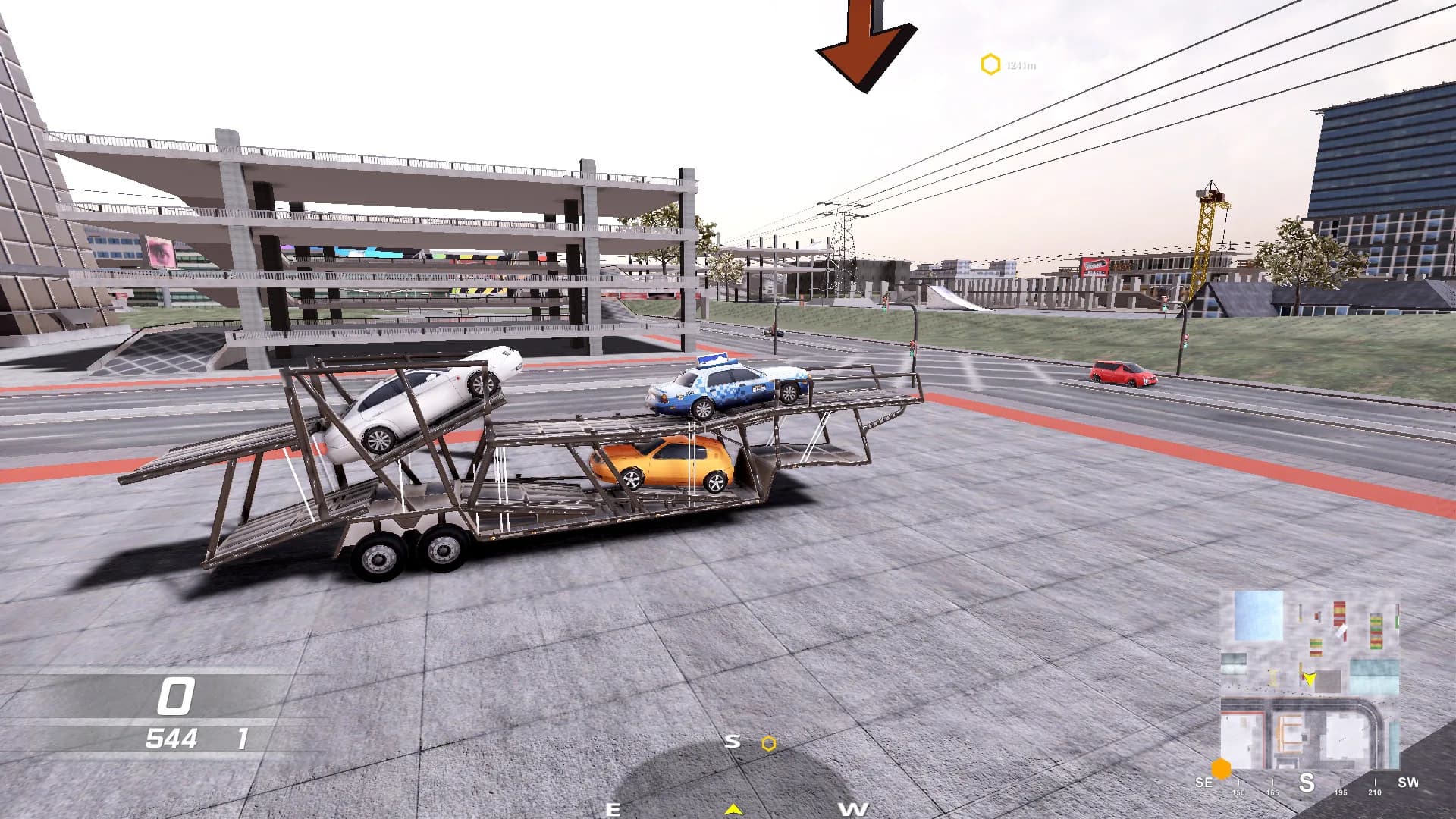 Truck Simulator in City görsel 12