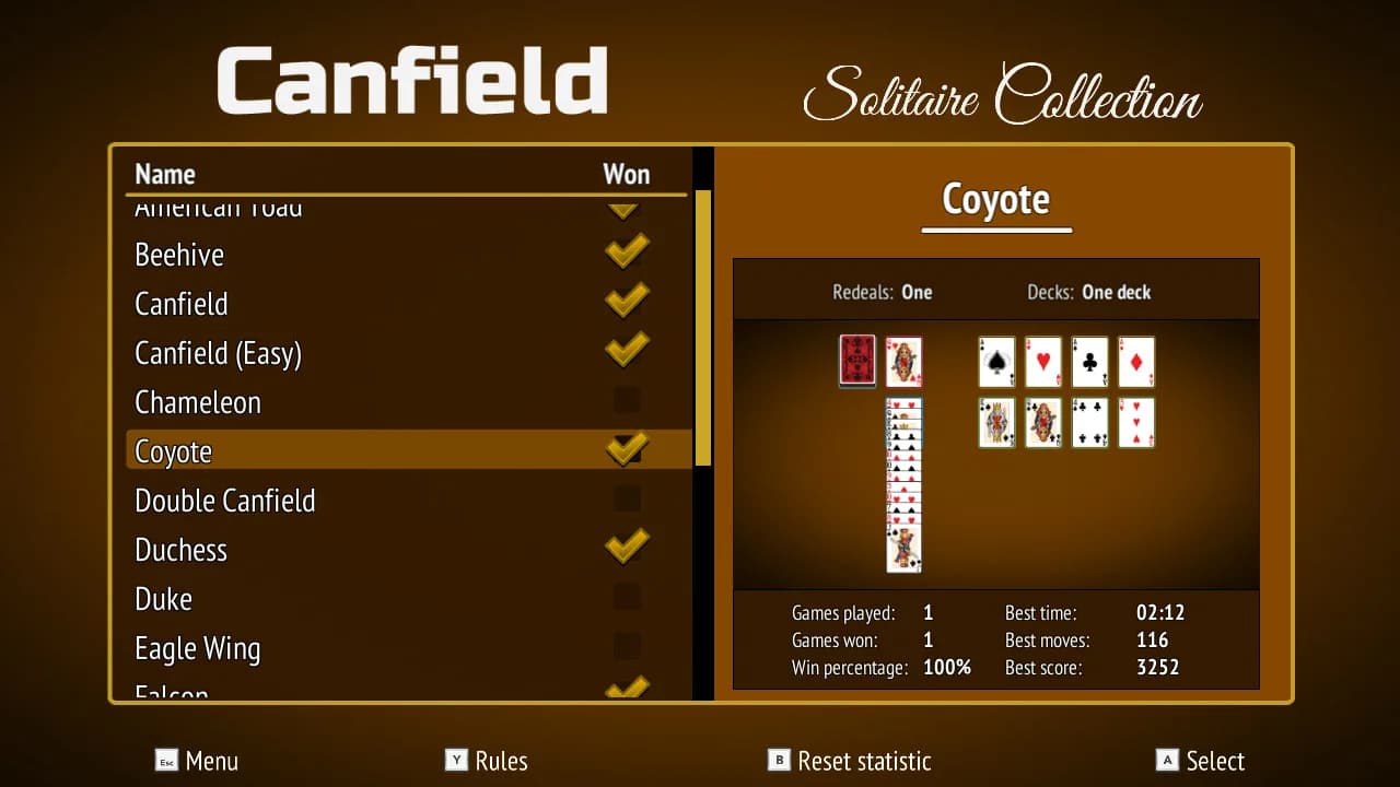 Canfield Solitaire Collection görsel 2