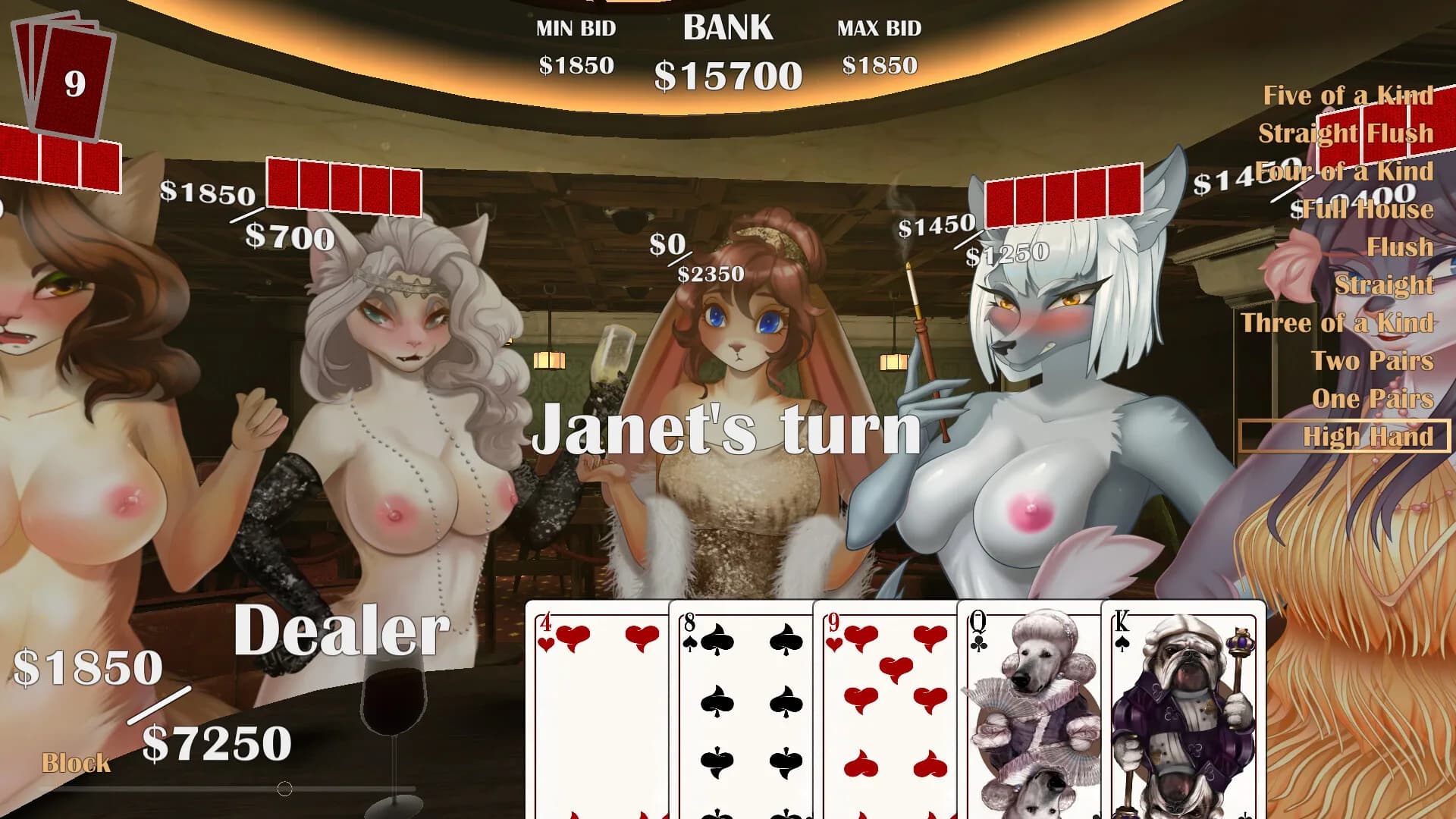 Furry Sex: Poker 🃏♥️ görsel 3
