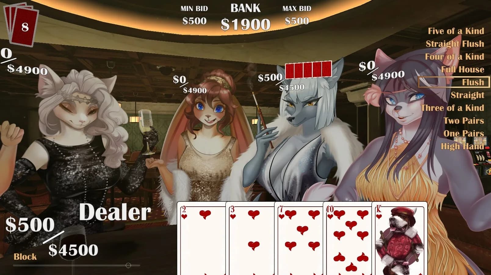 Furry Sex: Poker 🃏♥️ görsel 8