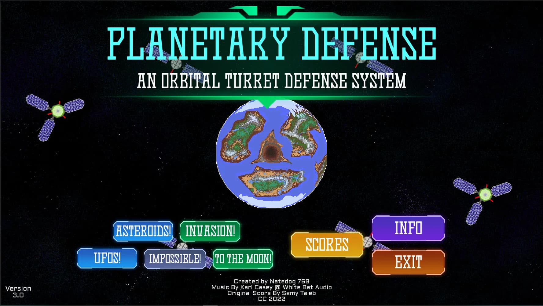 Planetary Defense: An Orbital Turret Defense System görsel 2