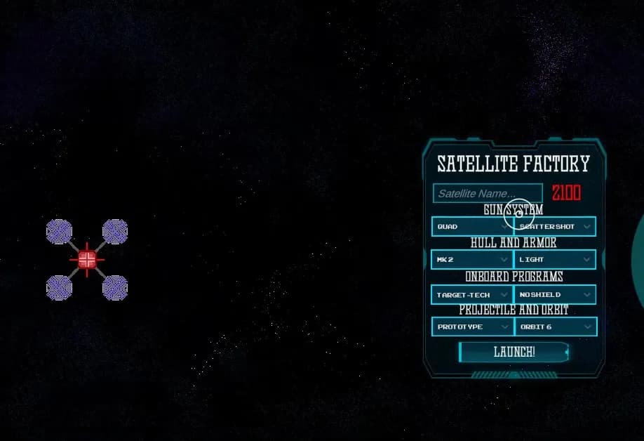 Planetary Defense: An Orbital Turret Defense System görsel 6