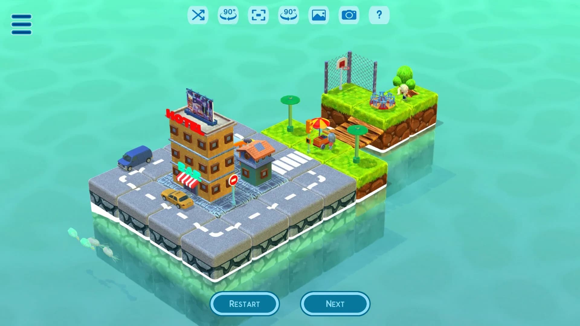 Island Cities - Jigsaw Puzzle görsel 12
