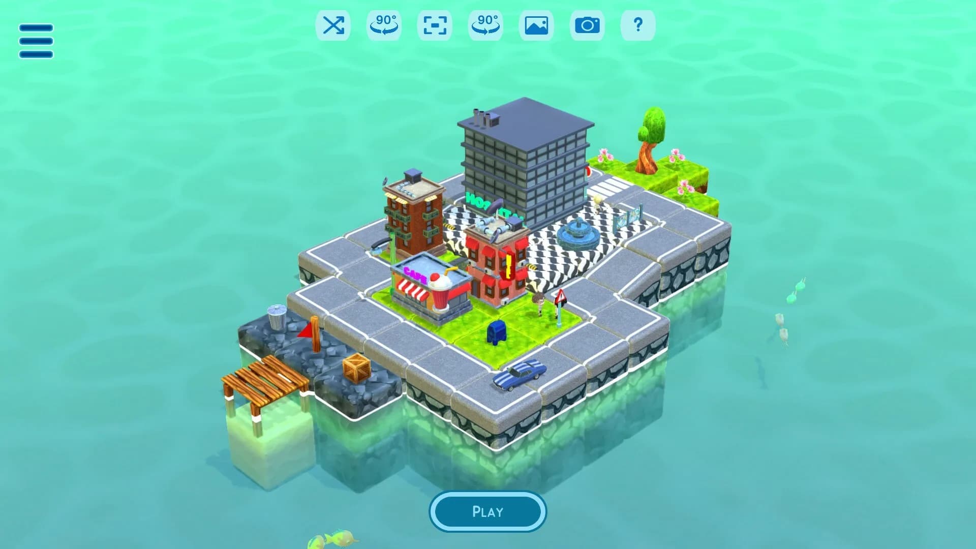 Island Cities - Jigsaw Puzzle görsel 5