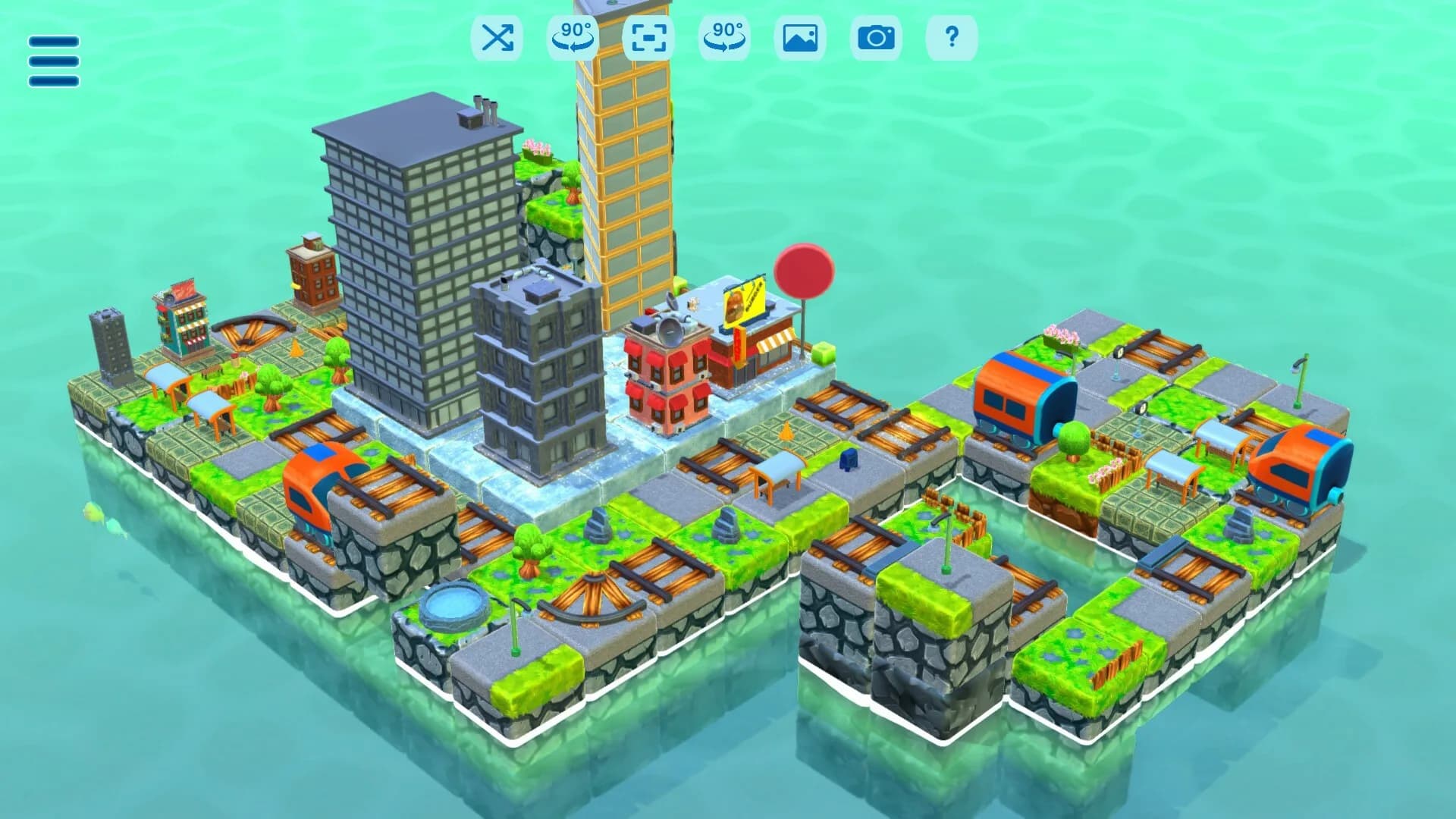 Island Cities - Jigsaw Puzzle görsel 7