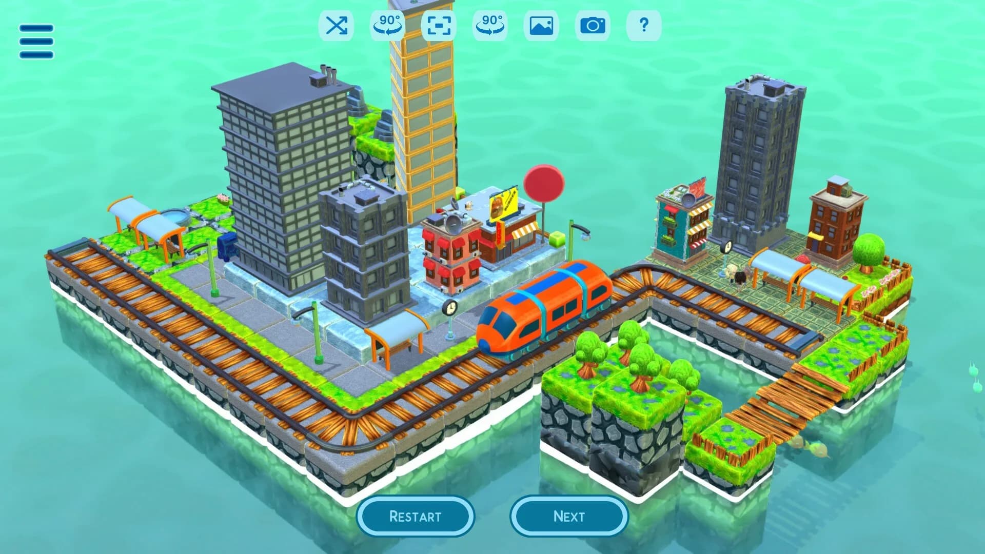Island Cities - Jigsaw Puzzle görsel 8