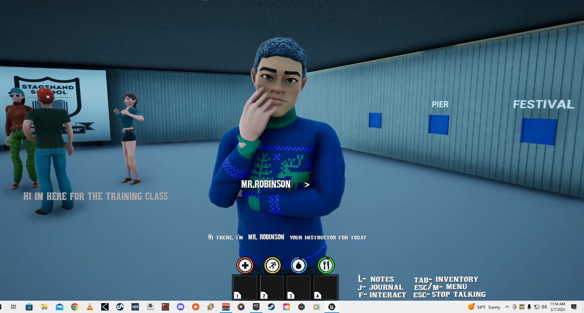 Stagehand Survival Simulator görsel 4