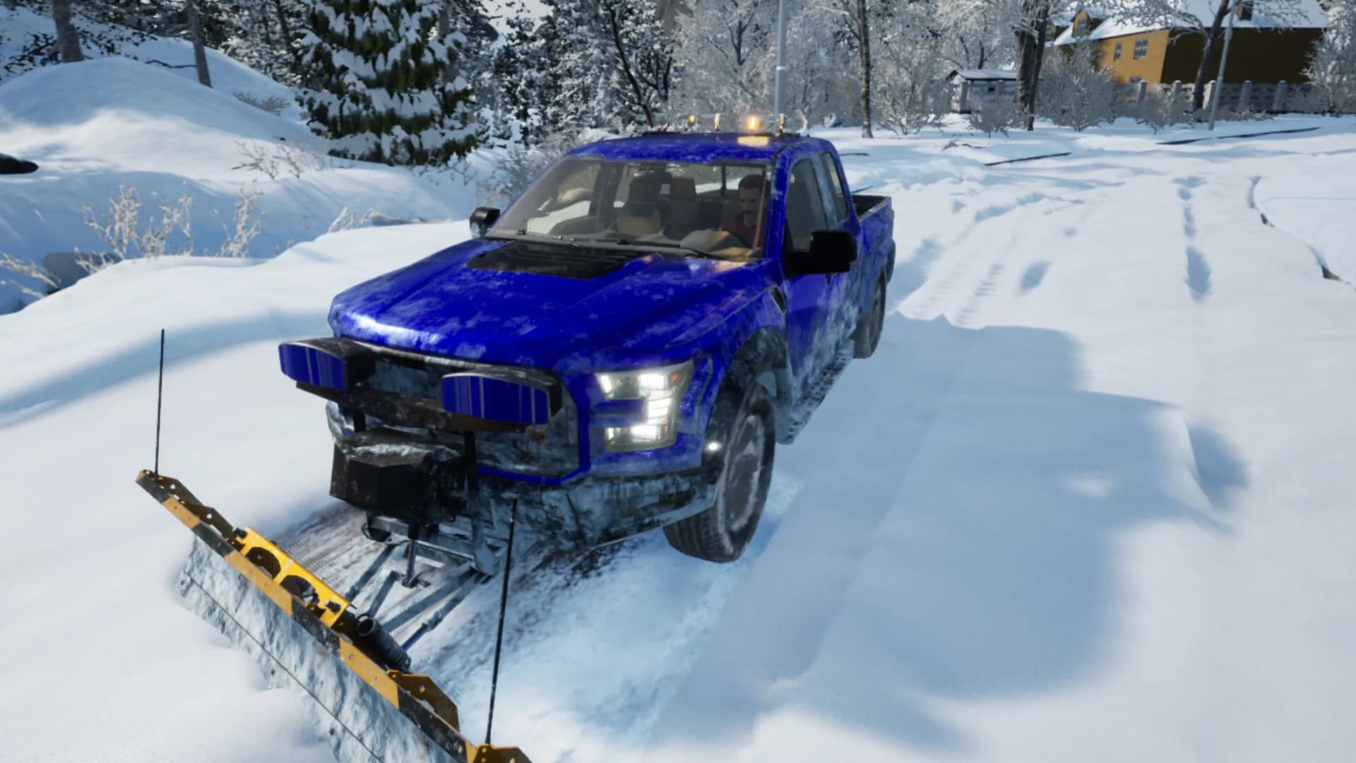 Snow Plowing Simulator görsel 2
