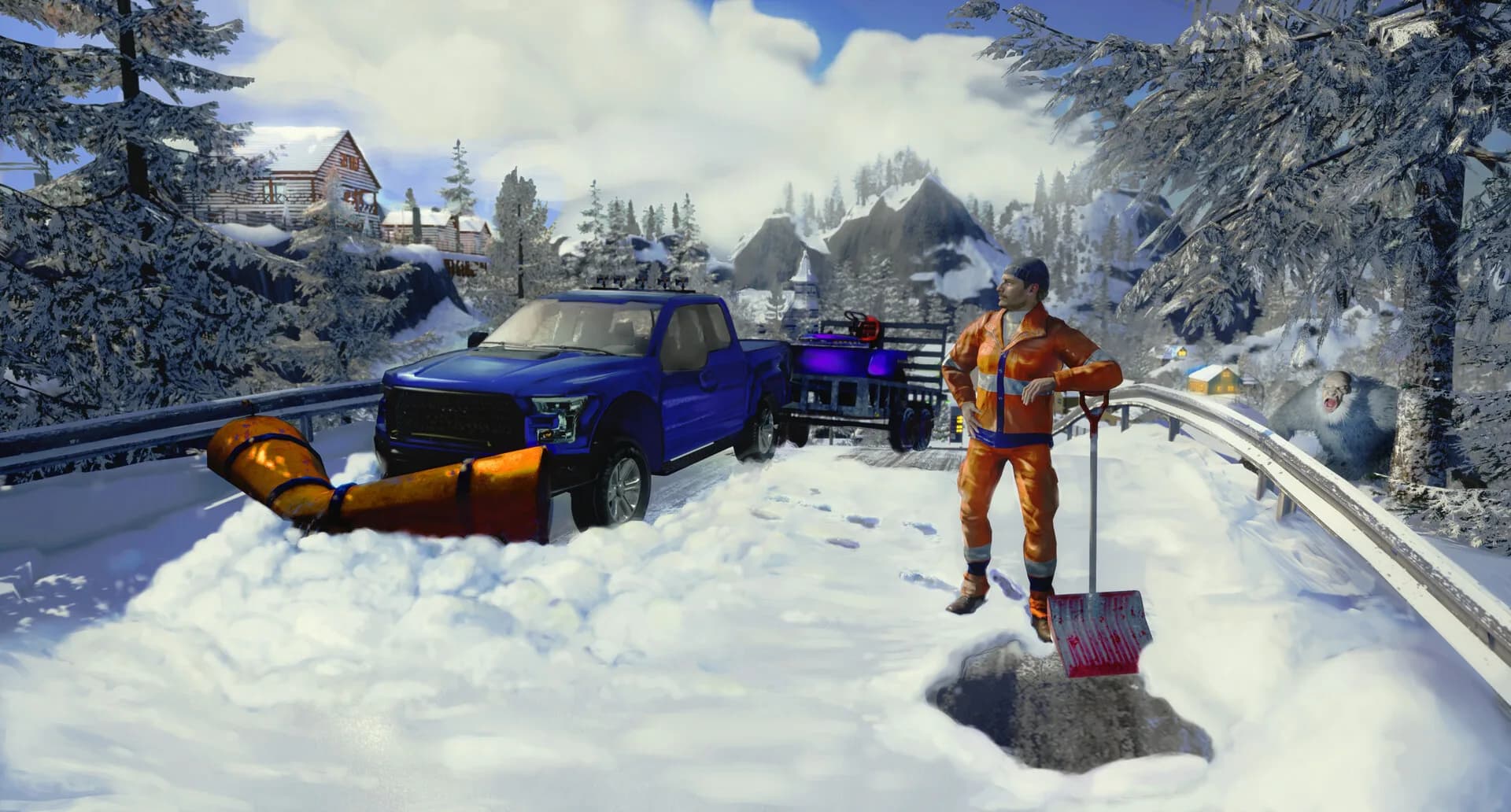 Snow Plowing Simulator görsel 24
