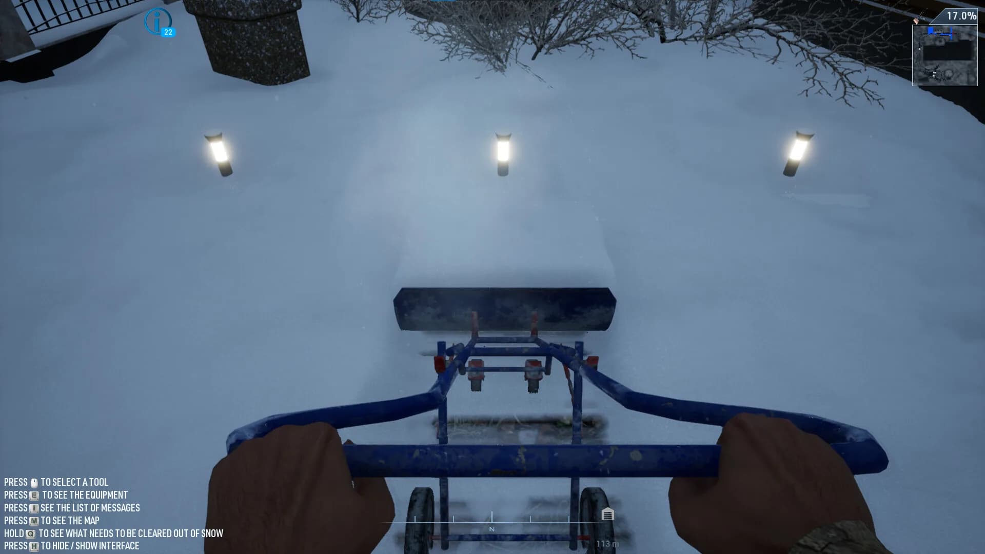 Snow Plowing Simulator görsel 9
