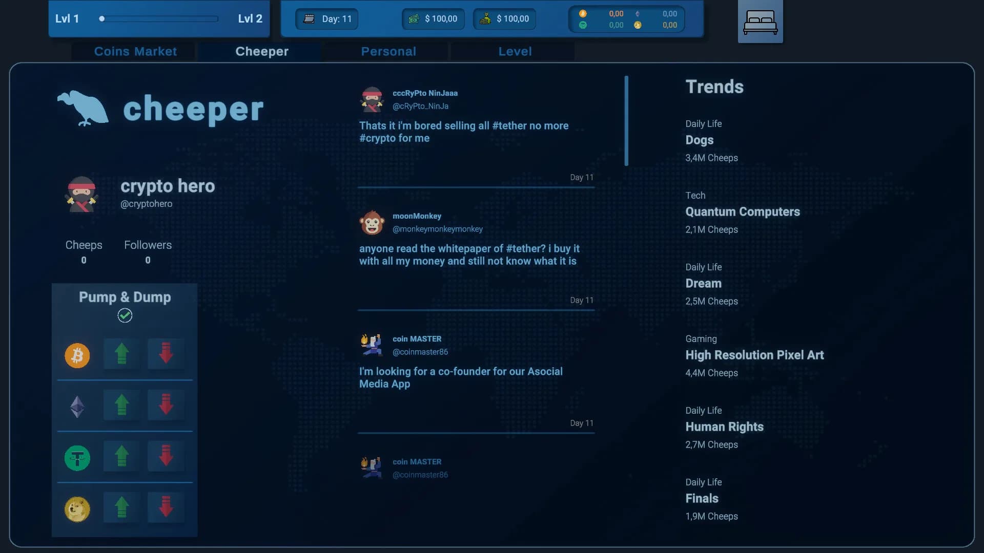 Coin Trader Simulator görsel 2